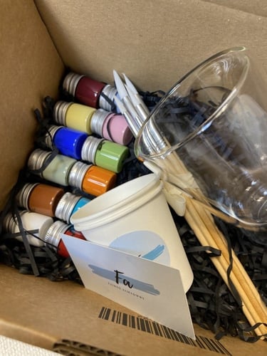 بوكس الرسم على الأكواب