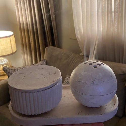 طقم مبخر كروي من 3 قطع