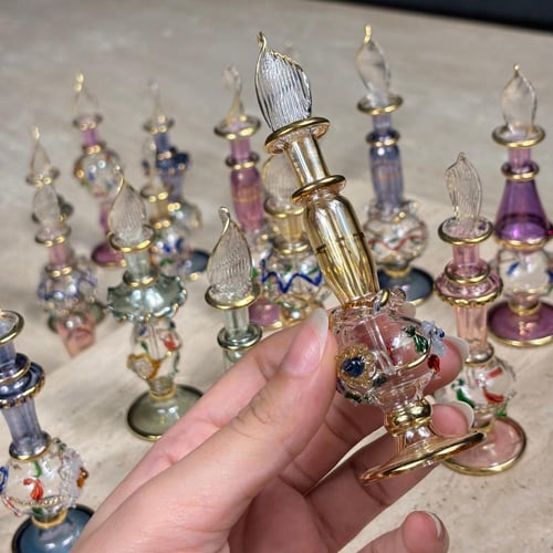 توله زجاجيه ورد ١٥ مل