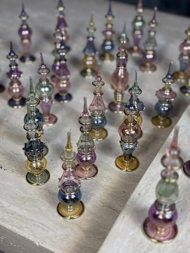 توله زجاجيه حفر ١٥ مل