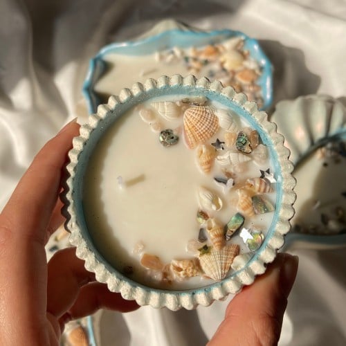 شمعة دائرية