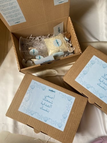 اصنعي شمعتك بنفسك (صدفة كبيرة)