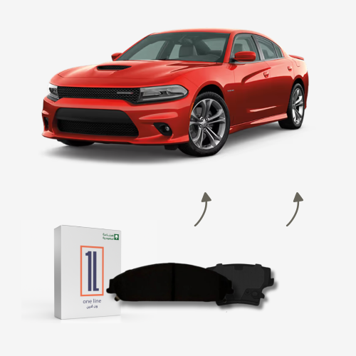 بكج فحمات امامي وخلفي دودج تشارجر 2010 - 2023