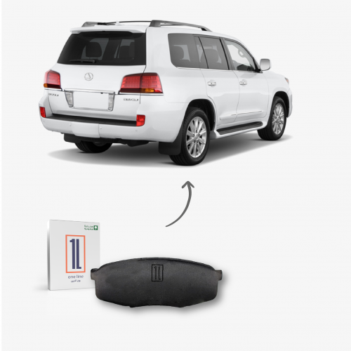 طقم فحمات خلفي لكزس570 2008 - 2015