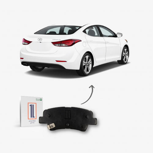 طقم فحمات خلفي هونداي النترا 2013 - 2015