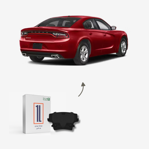 طقم فحمات خلفي دودج تشارجر 2010 - 2023