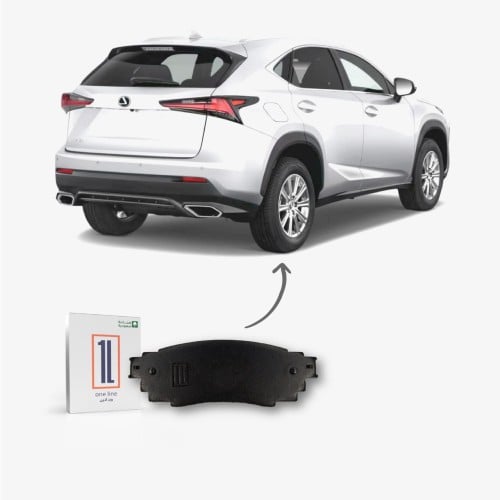 طقم فحمات خلفي لكزس ان اكس 2018 - 2023