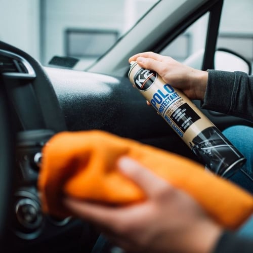 بولو رغوه منظف و ملمع طبلون لمعه الوكاله من K2