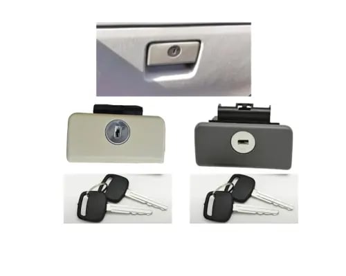 ديكور قفل درج تويوتا مع القفل والمفتاح اسود بيج رص...