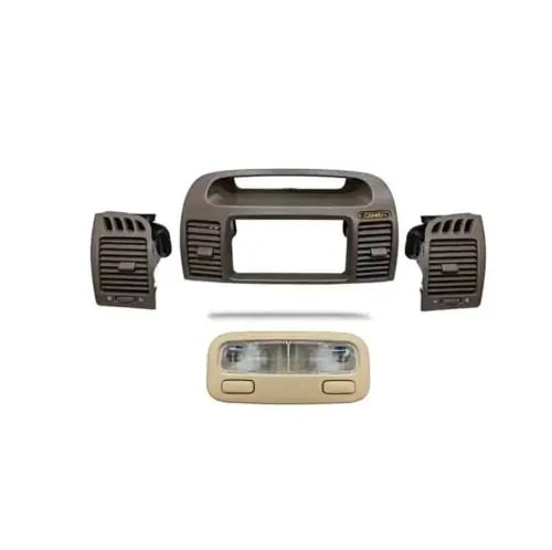 بكج ديكور ريش مكيف وسط مع اطراف جانبية بيج & لمبة...