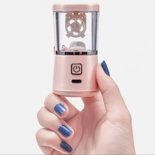 غسالة ومنظف ومعقم وحامل للعدسات التجميلية USB