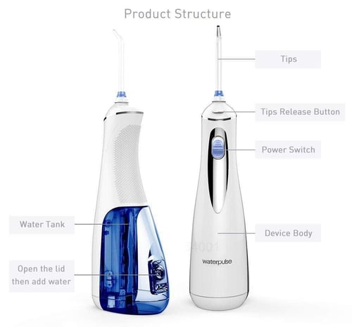 WATERPLUS - جهاز تنظيف الأسنان الخيط المائي