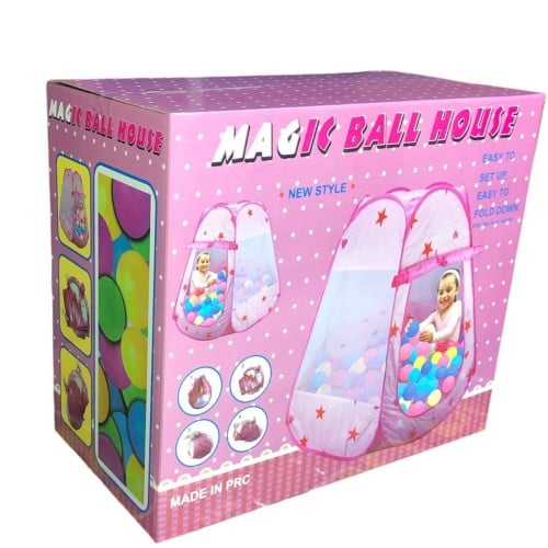 خيمة بناتي مع 100 كورة