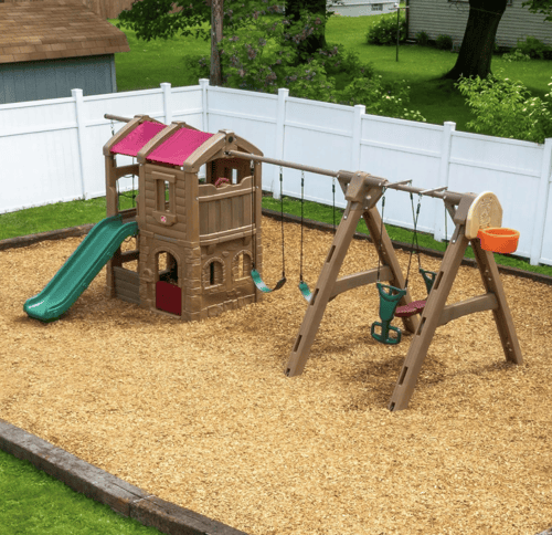 ستب2 - مركز اللعب مع الأرجوحة