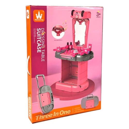 شنطه تسريحه مع اكسسوار