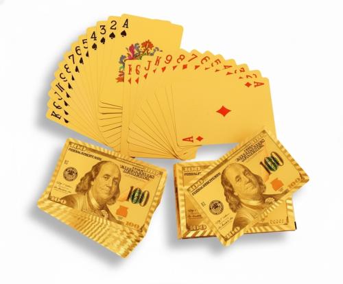 باصرة ذهبية بشكل دولار