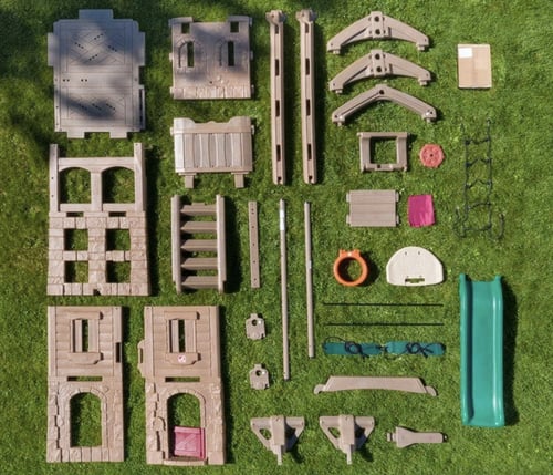 ستب2 - مركز اللعب مع الأرجوحة