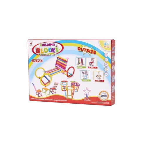 لعبة تركيب الاشكال اعواد