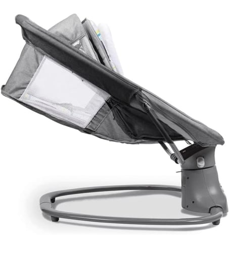 سرير هزاز 3 في 1 رمادي