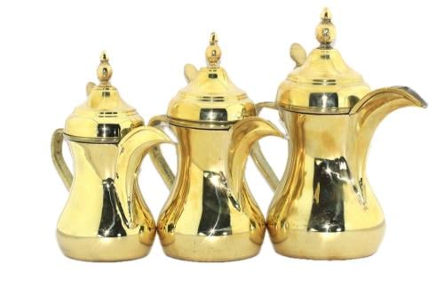 طقم دلة بغدادي ذهبي