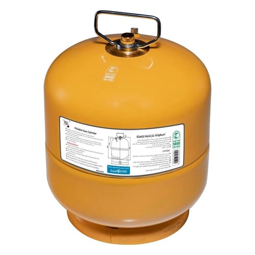 اسطوانة قابلة للتعئبة اصفر هندي 4.0 كيلو مطور