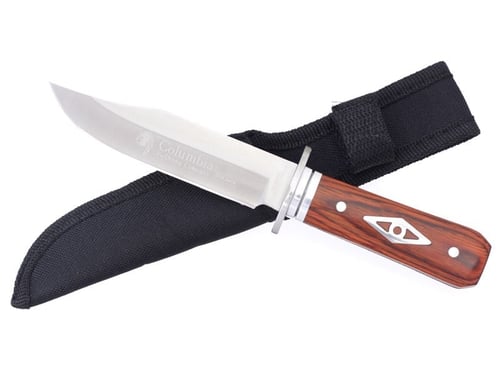 سكين تكتيكي للصيد والتخييم بنصل فولاذ