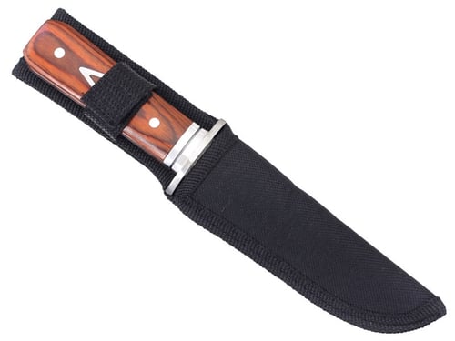 سكين تكتيكي للصيد والتخييم بنصل فولاذ