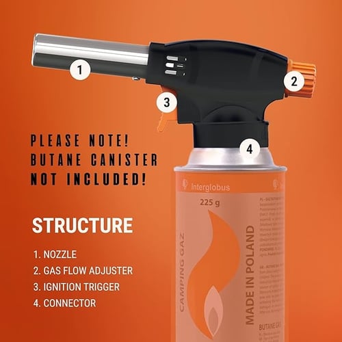 شعلة غاز للمطبخ، رأس شعلة للطبخ والخبز والشواء وال...