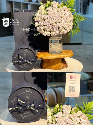 باقة ورد مميزة مع شوكلت هنوفريان