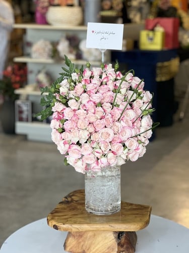 فازة ورد زهور