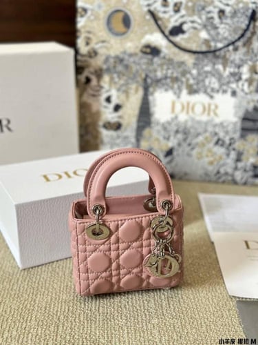 مايكرو ليدي ديور ماستر معدن فضي lady Dior