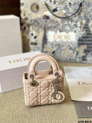 مايكرو ليدي ديور ماستر معدن فضي lady Dior
