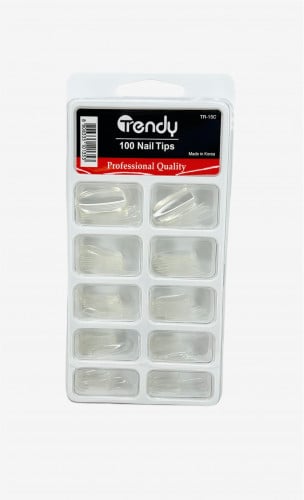 اظافر ترندي الكورية رقم 15 شفاف