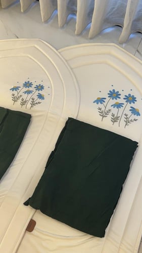 طقم الام والبنت الأزرق