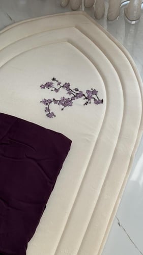 طقم زهرة الاوركيد الباذنجاني