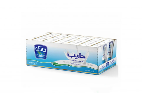 حليب نادك كامل الدسم كرتون 18*125مل