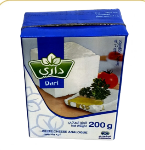 جبنة داري بيضاء 200جرام