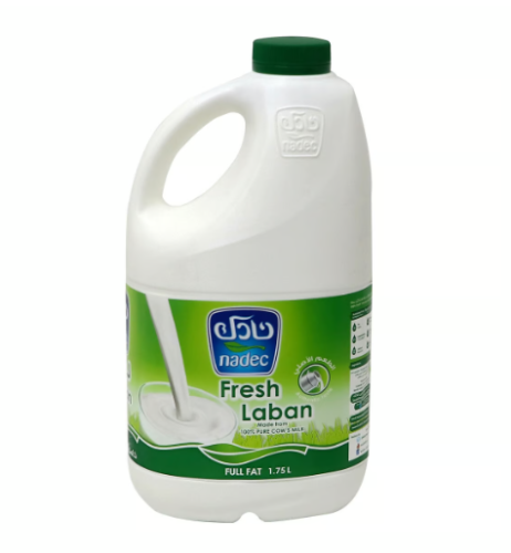 لبن طازج نادك كامل الدسم 1.75لتر