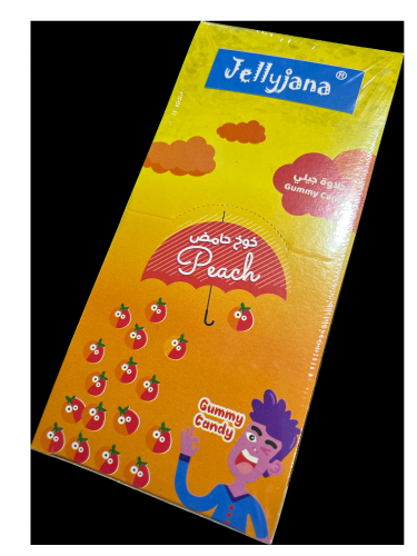 حلاوة جيلي خوخ حامض باكت باكت
