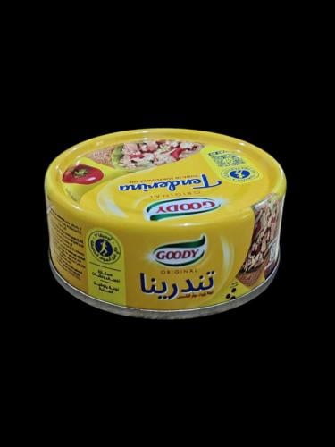 تونة قودي بزيت دوار الشمس تندرينا صغير80ج