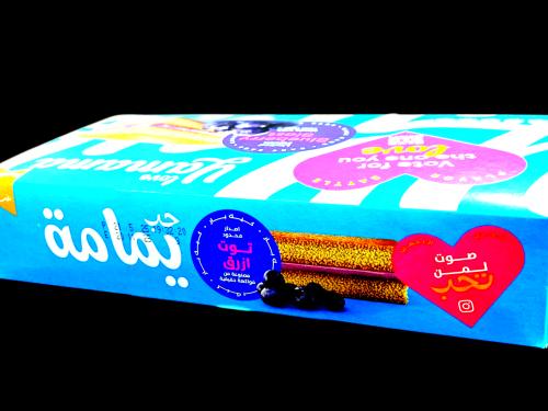 كيك يمامة توت ازرق باكت