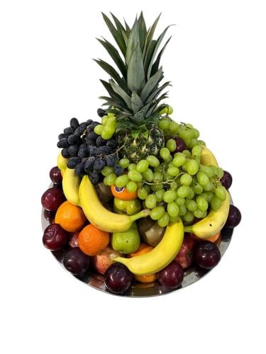 صحن فواكه مشكلة كبير 13 كيلو تقريبا