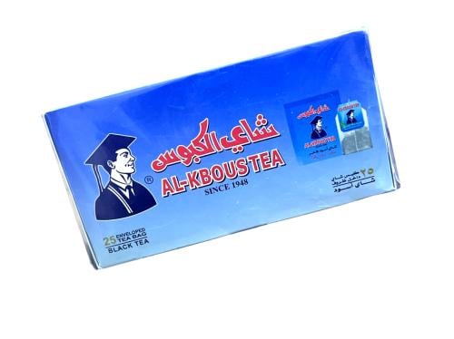 شاي اسود الكبوس 25 خيط