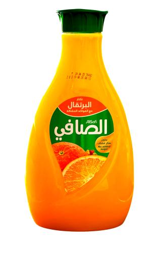 نكتار البرتقال مع الفواكة المشكلة الصافي 1.5لتر