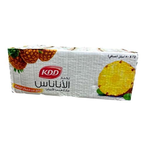 كي دي دي عصير اناناس كرتون 24*180ج
