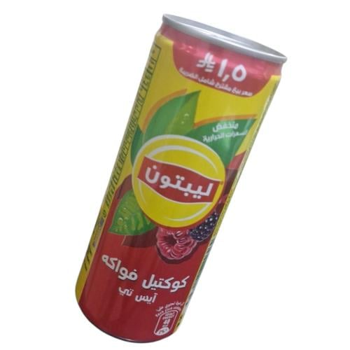 مشروب ايس تي لبتن كوكتيل فواكهة حبة 240م