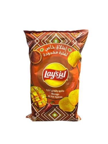 بطاطس ليز مانجو وتوابل حارة عائلي 165 ج