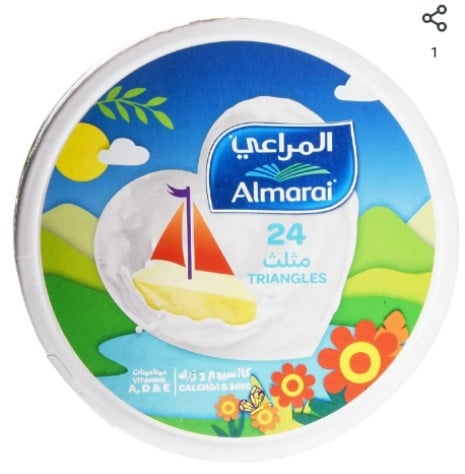 المراعي جبنة مثلثات 24 قطعة، 360 جم