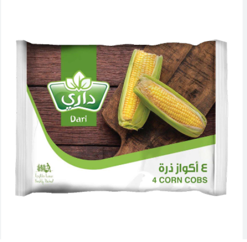 ذرة اكواز مجمد 4حبة كيس 1كيلو