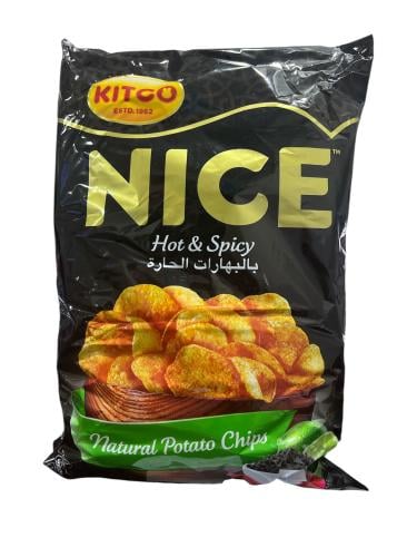 بطاطس نايس بالبهارات الحارة كيس 21*12 جرام